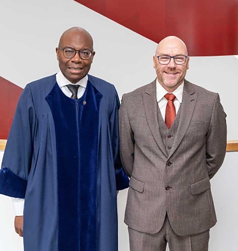 Dr Paul A. Phillips and Dr Kristján Reykjalín Vigfússon